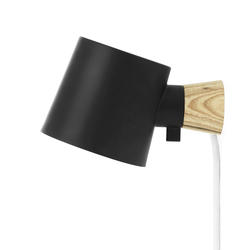 Rise Vägglampa, Svart