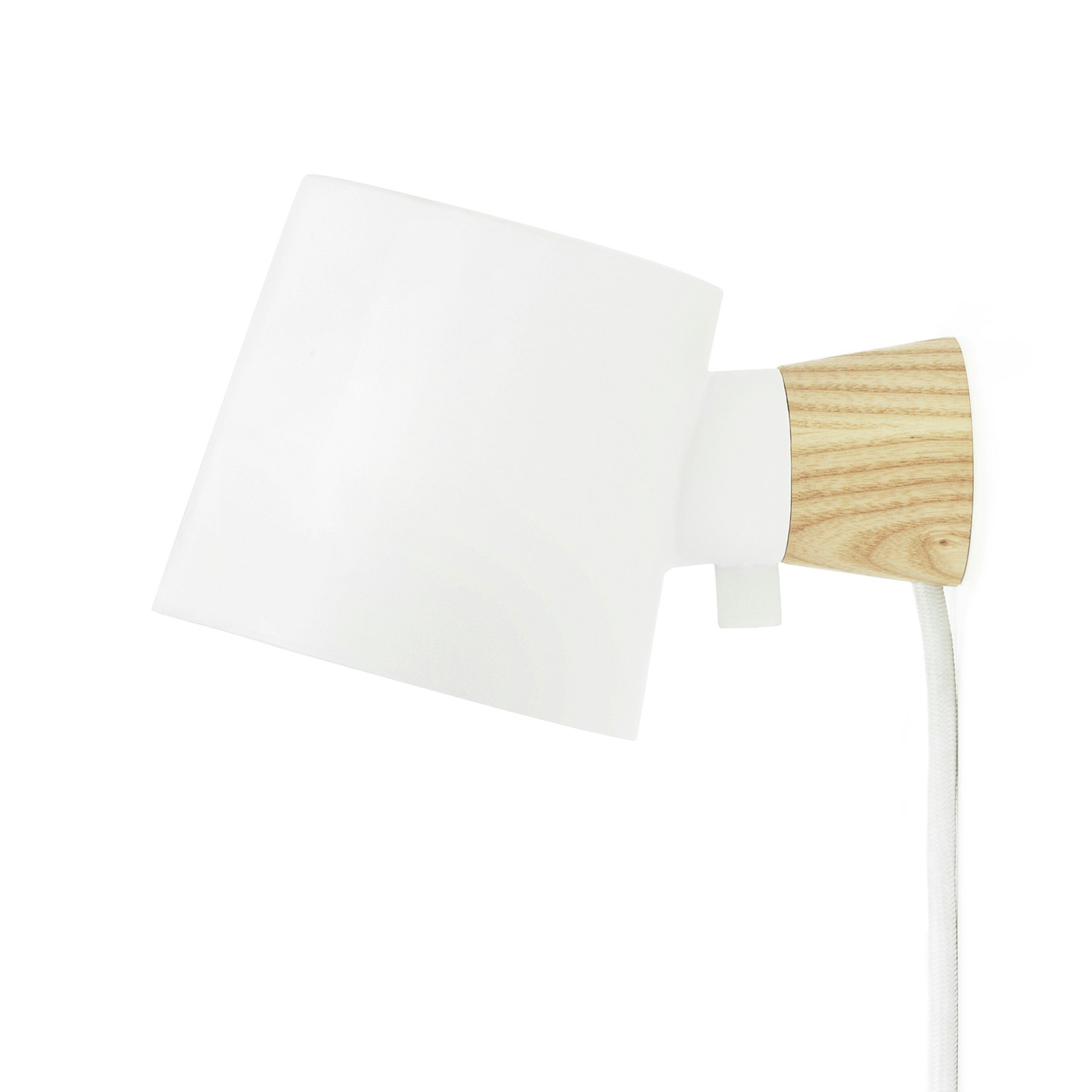 Normann Copenhagen Rise Vägglampa Vit - Vägglampor Ask Vit - 502005