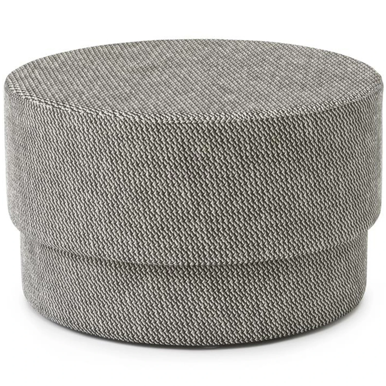 Normann Copenhagen Silo Sittpuff &Oslash;70 Cm Svart - Sitts&auml;ckar & Sittpuffar Textil Svart - 601305