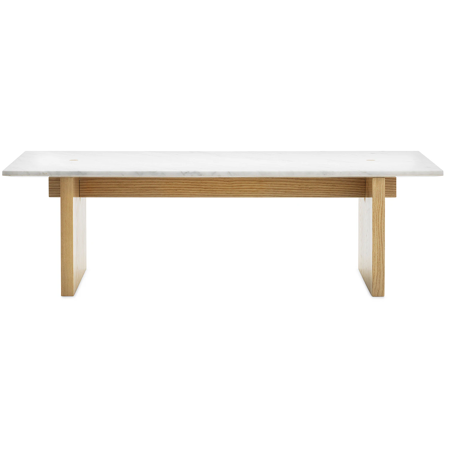 Normann Copenhagen Solid Soffbord Vit Marmor - Soffbord Ask Vit - 602250