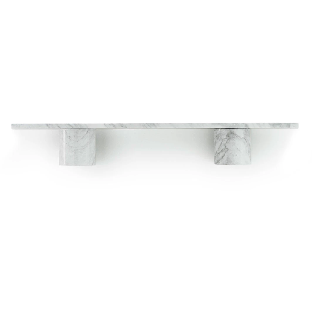 Normann Copenhagen Sten V&auml;gghylla 80 Cm Vit - V&auml;gghyllor Marmor Vit Marmor - 608362