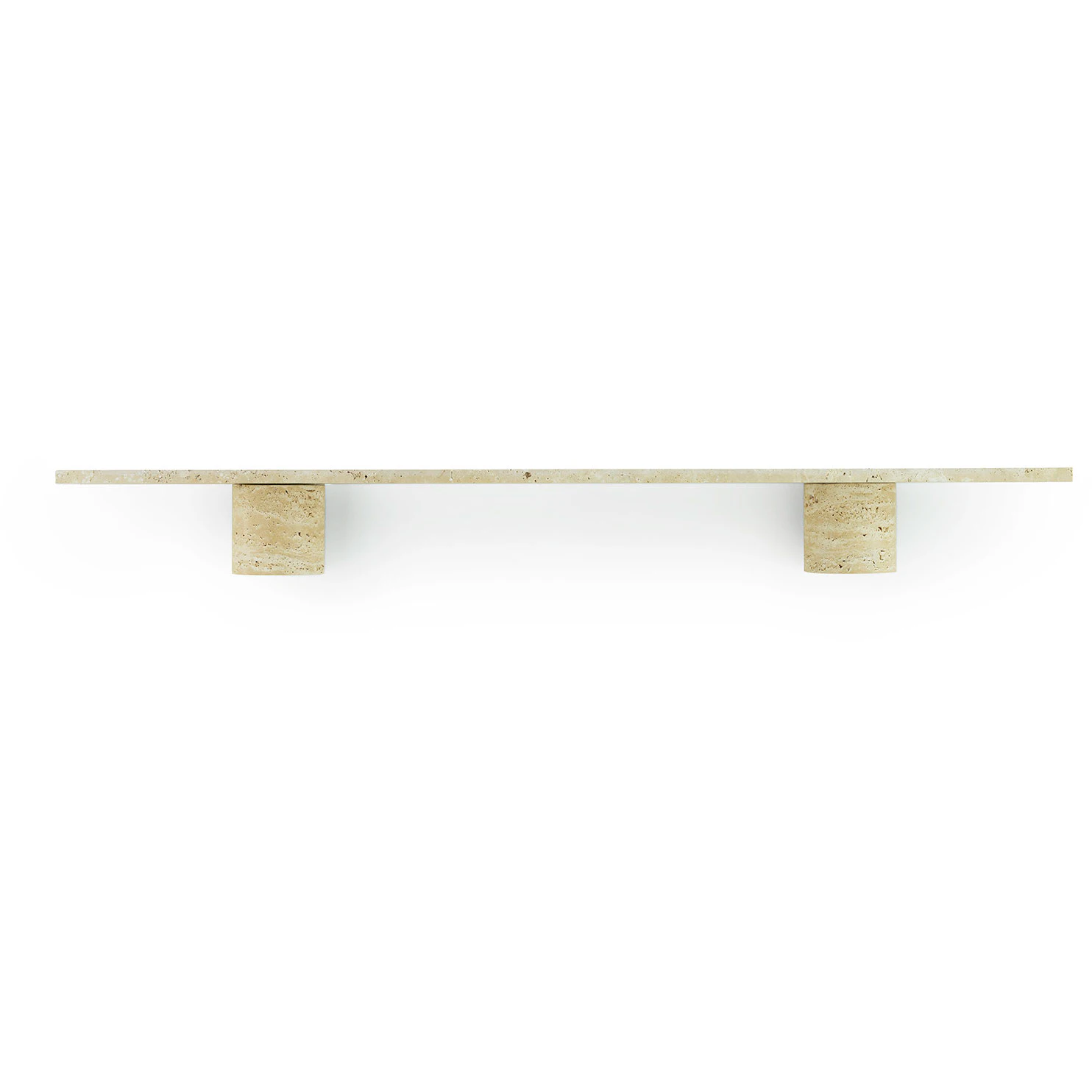 Normann Copenhagen Sten V&auml;gghylla 120 Cm - V&auml;gghyllor Travertin - 608364