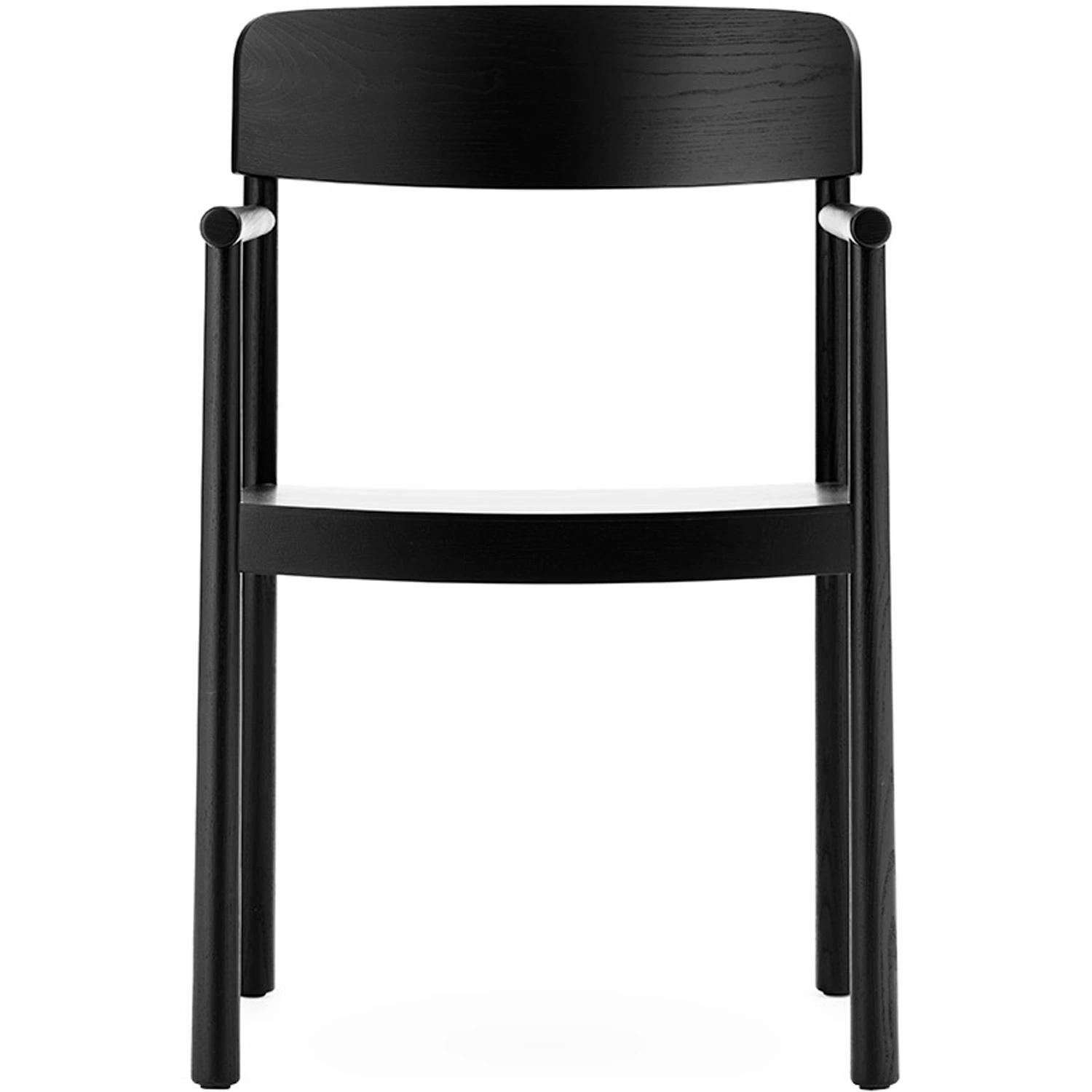 Normann Copenhagen Timb Karmstol Svart - Stolar Ask Svart - 1401619