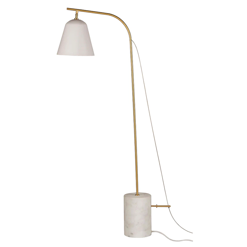 Line One Golvlampa, Vit