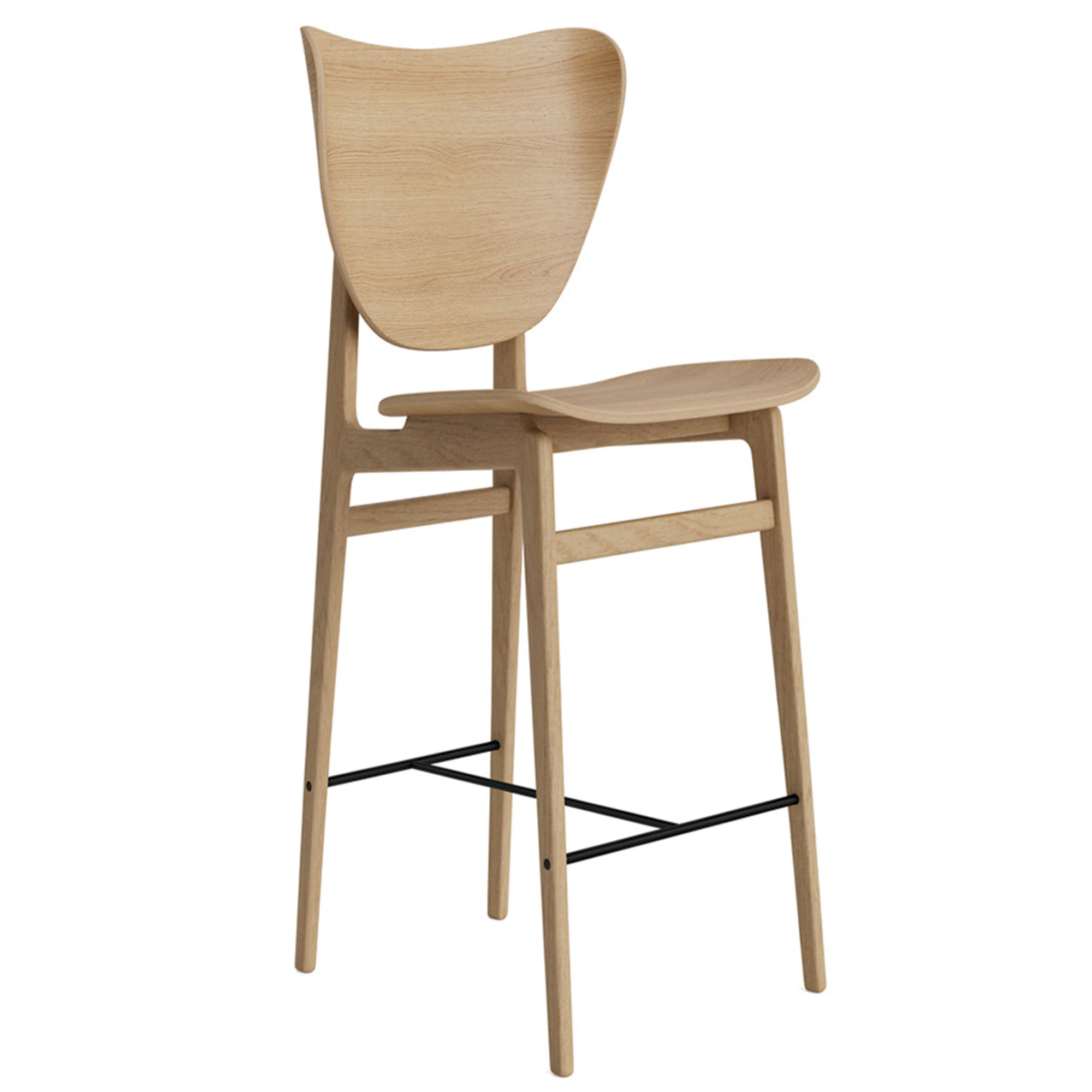 Norr11 Elephant Barstol Ek - Barstolar Massiv Ek Natural - W1ELE12041FSCONANO00000