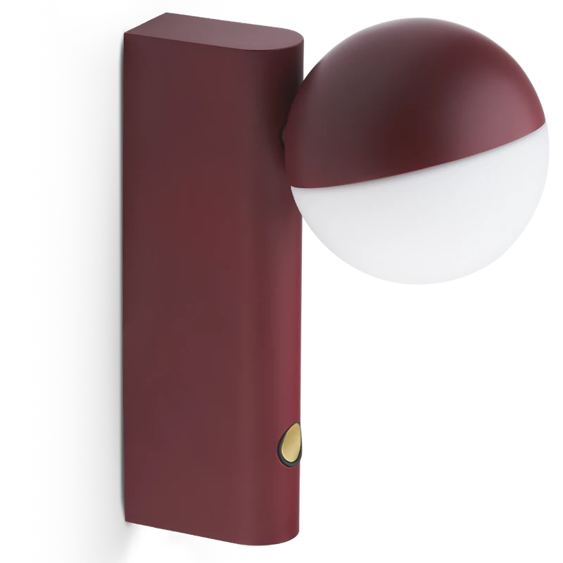 Balancer Mini Vägglampa, Cherry Red