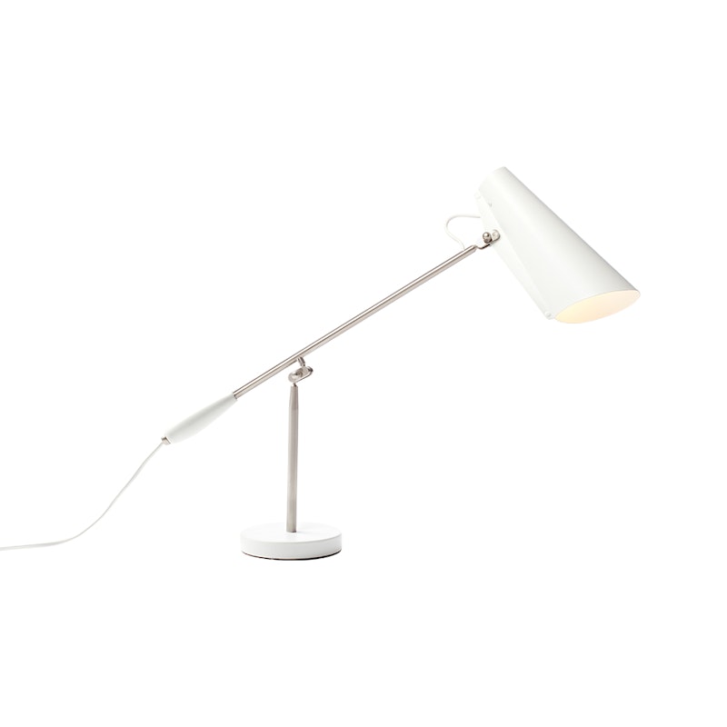 Birdy Bordslampa, White/Metallic