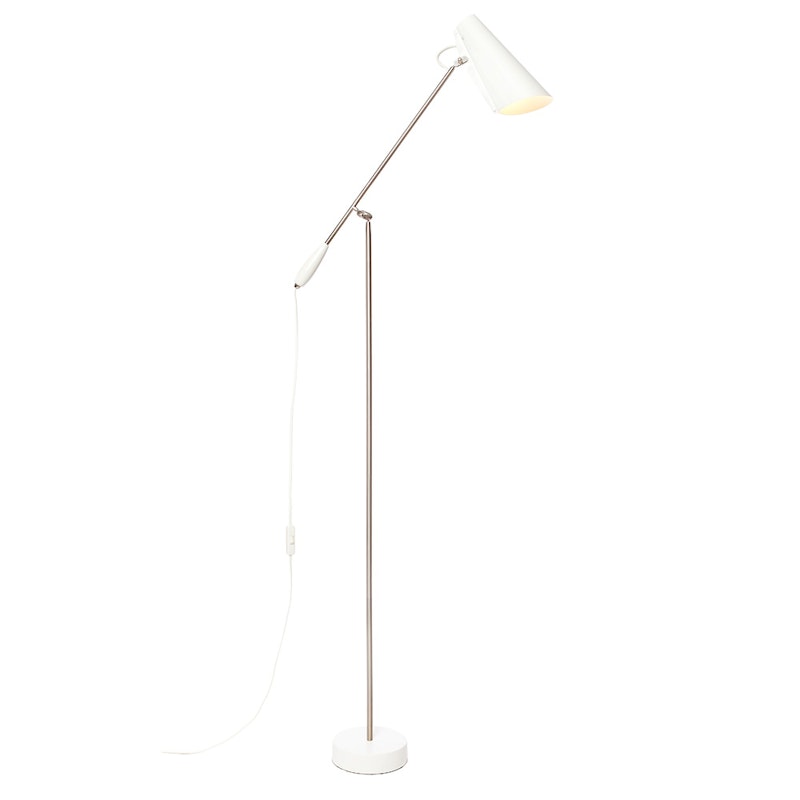 Birdy Golvlampa, White/Metallic