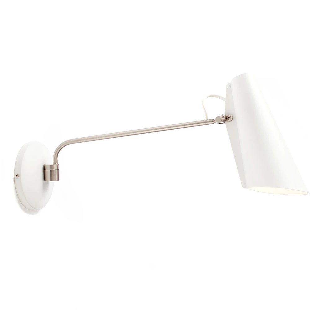 Northern Birdy Swing V&auml;gglampa White/metallic - V&auml;gglampor St&aring;l Vit - 611