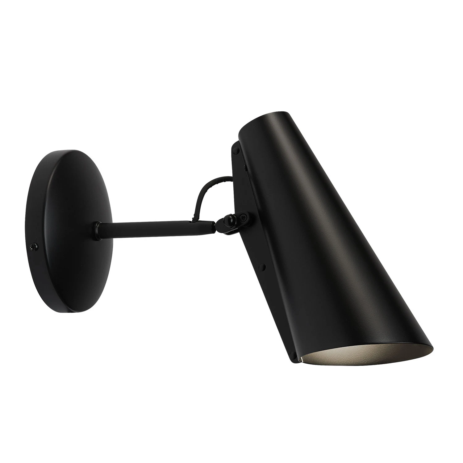 Northern Birdy V&auml;gglampa Kort Arm Black/black - V&auml;gglampor St&aring;l Svart - 618