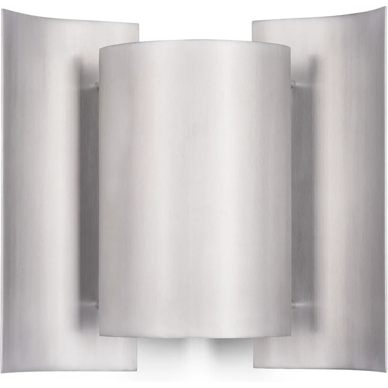 Butterfly Vägglampa, Borstad Aluminium