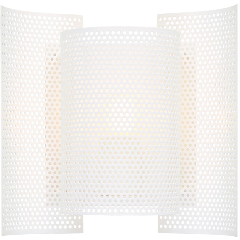 Butterfly Vägglampa Perforerad, Vit