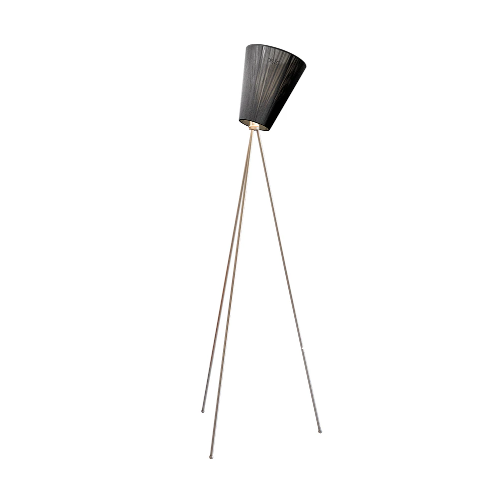Northern Oslo Wood Golvlampa /black - Golvlampor St&aring;l Svart - 180+161