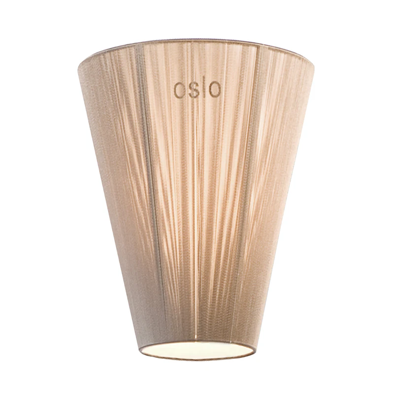 Oslo Wood Lampskärm, Beige