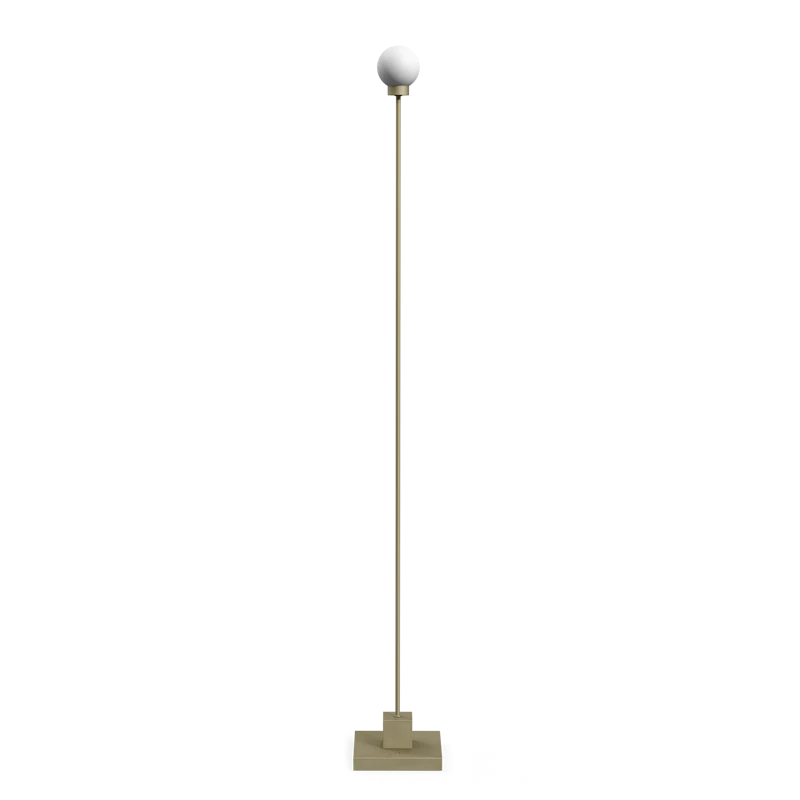 Snowball Portabel Golvlampa Grey Beige