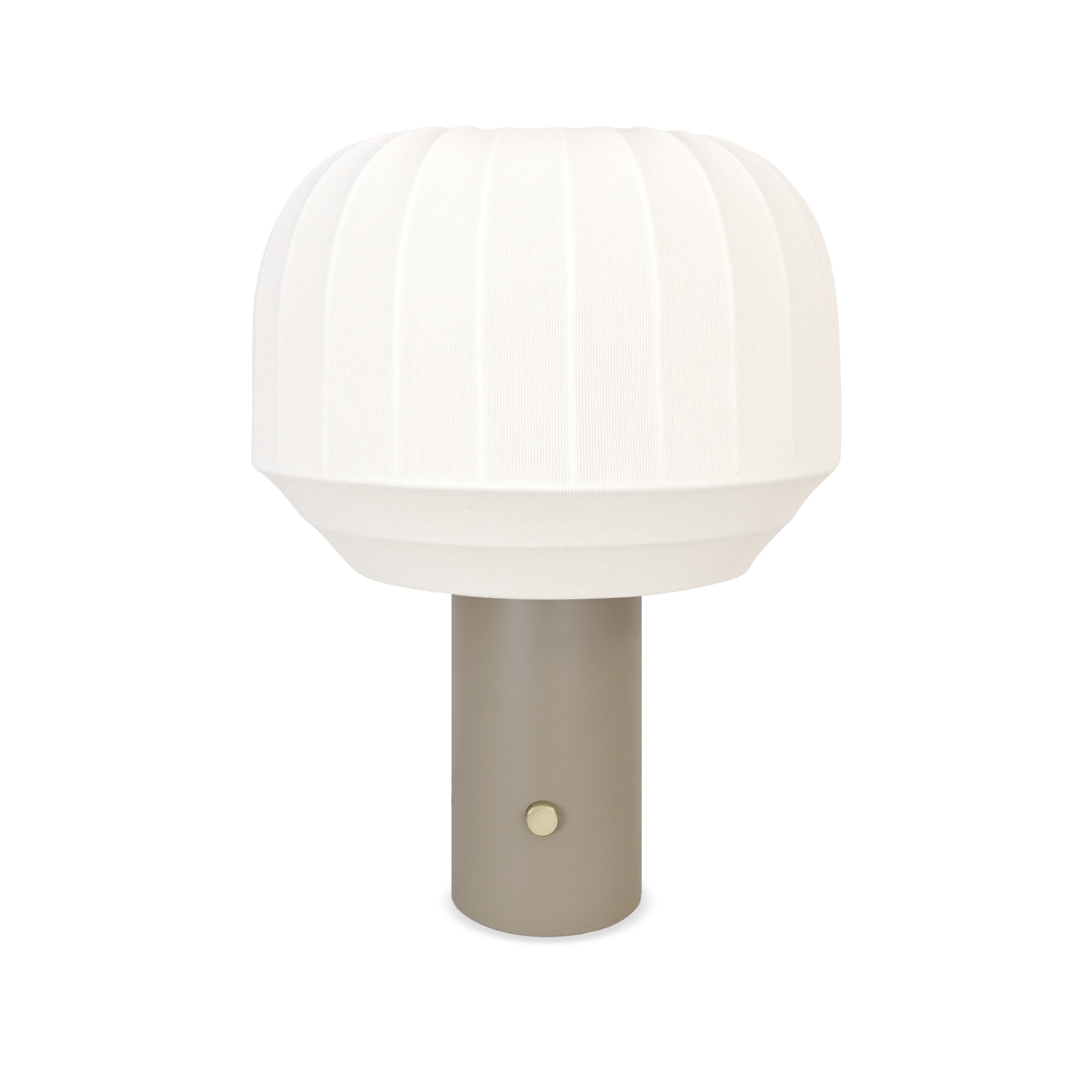 Northern Tradition Bordslampa Grey Beige/vit - Bordslampor Koppar Off-White - 743