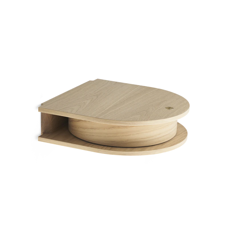 Valet Sängbord Ljusoljad Ek