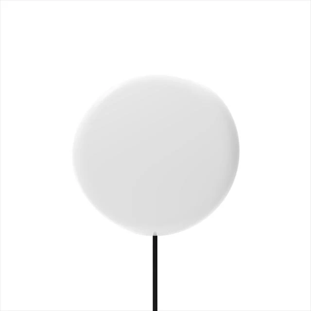 Nuad Opa V&auml;gglampa Opal/svart - V&auml;gglampor St&aring;l Svart - 40155