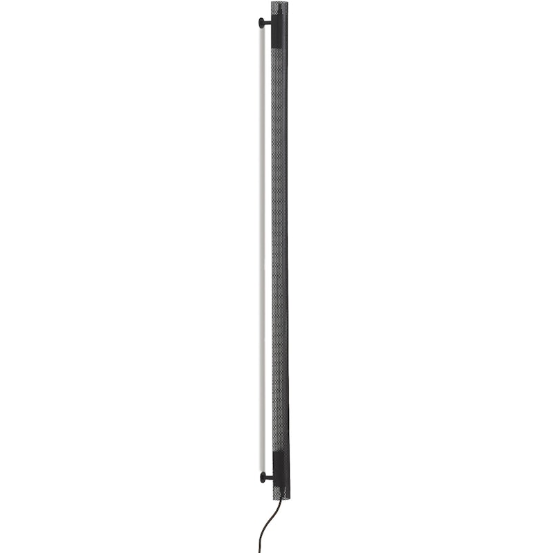 Radent Vägglampa 1350 mm, Svart