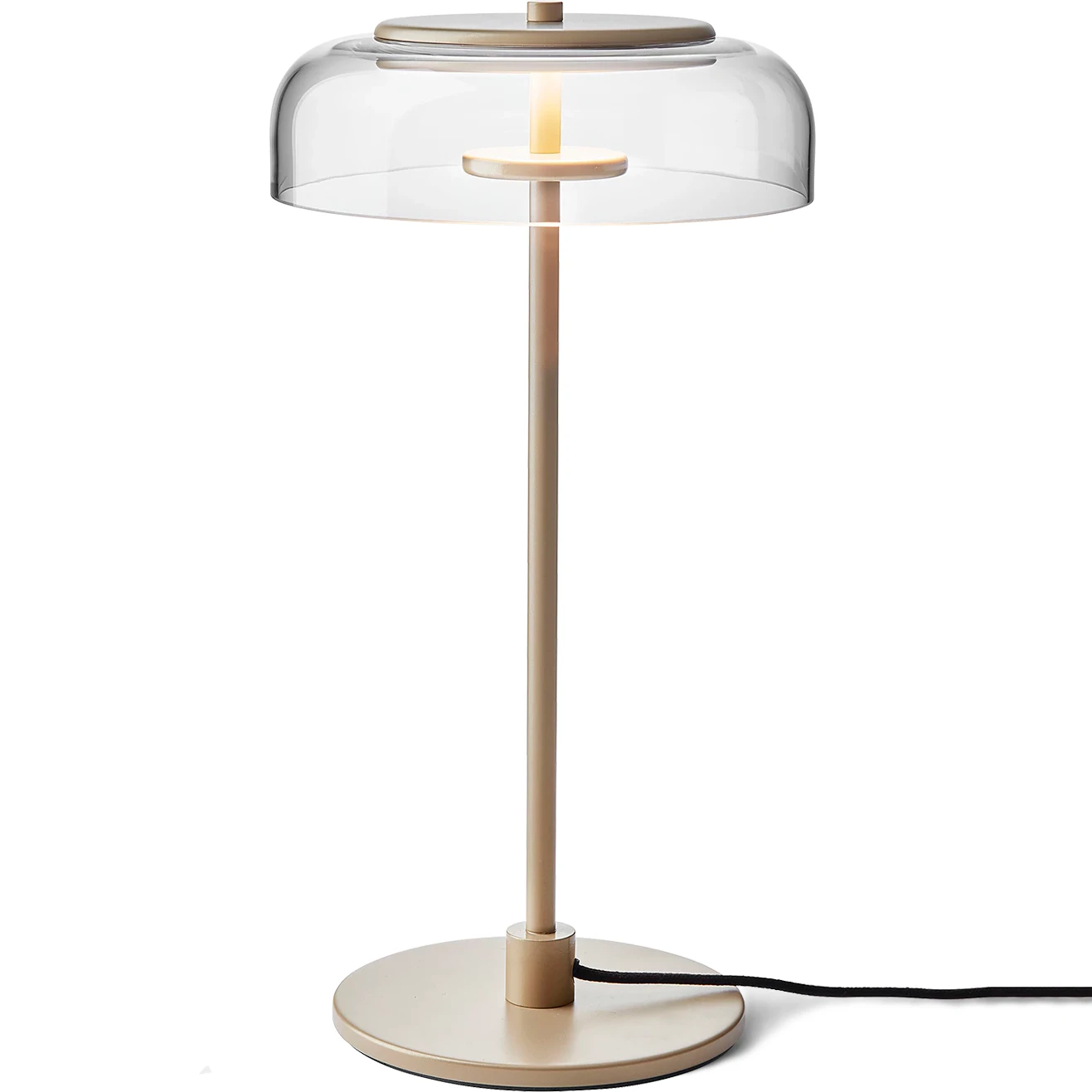 Nuura Blossi Bordslampa 230 Mm Nordic Gold / Klar - Bordslampor Metall Guld - 2028009