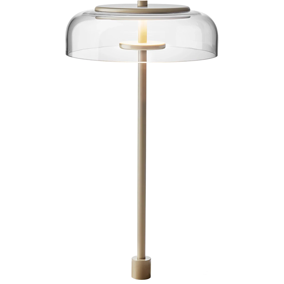 Nuura Blossi Bordslampa Integrerad 230 Mm Nordic Gold / Guld - Bordslampor Metall Guld - 2028013