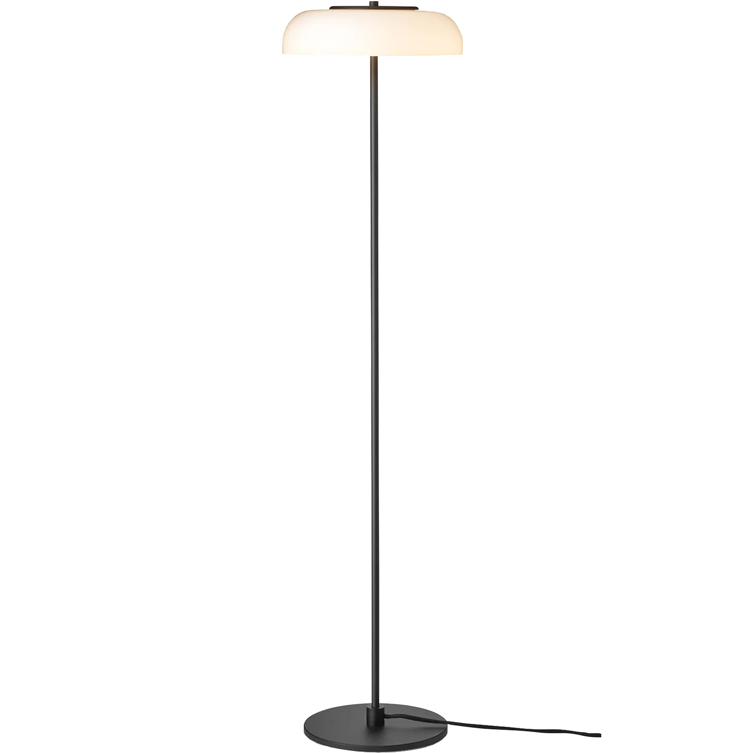 Nuura Blossi Golvlampa Svart / Opal - Golvlampor Metall Svart - 2027007