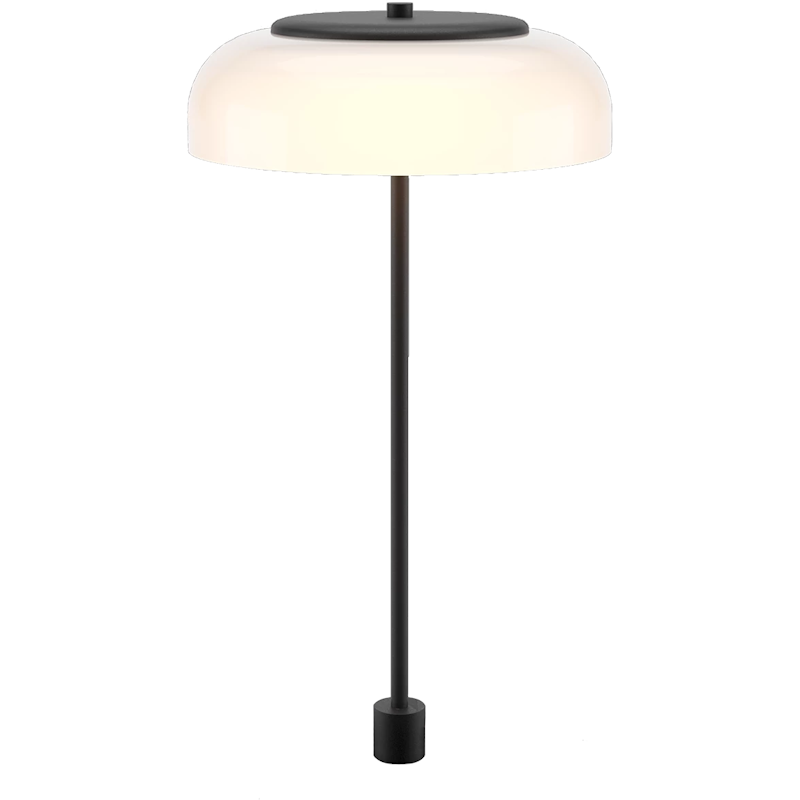 Blossi Bordslampa Integrerad 230 mm, Svart / Opal