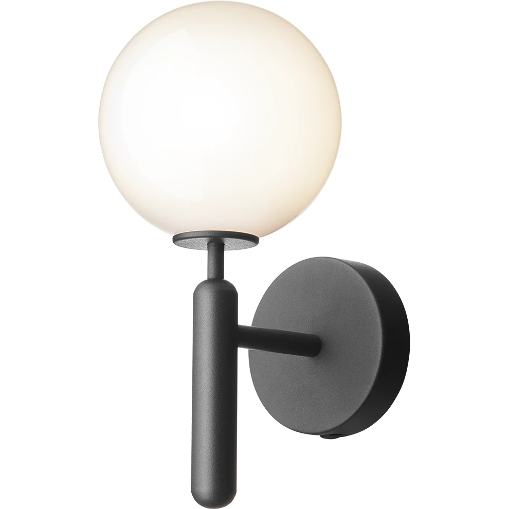 Nuura Miira Vägglampa Rock Grey / Opal - Vägglampor Glas Rock Grey - 2035002