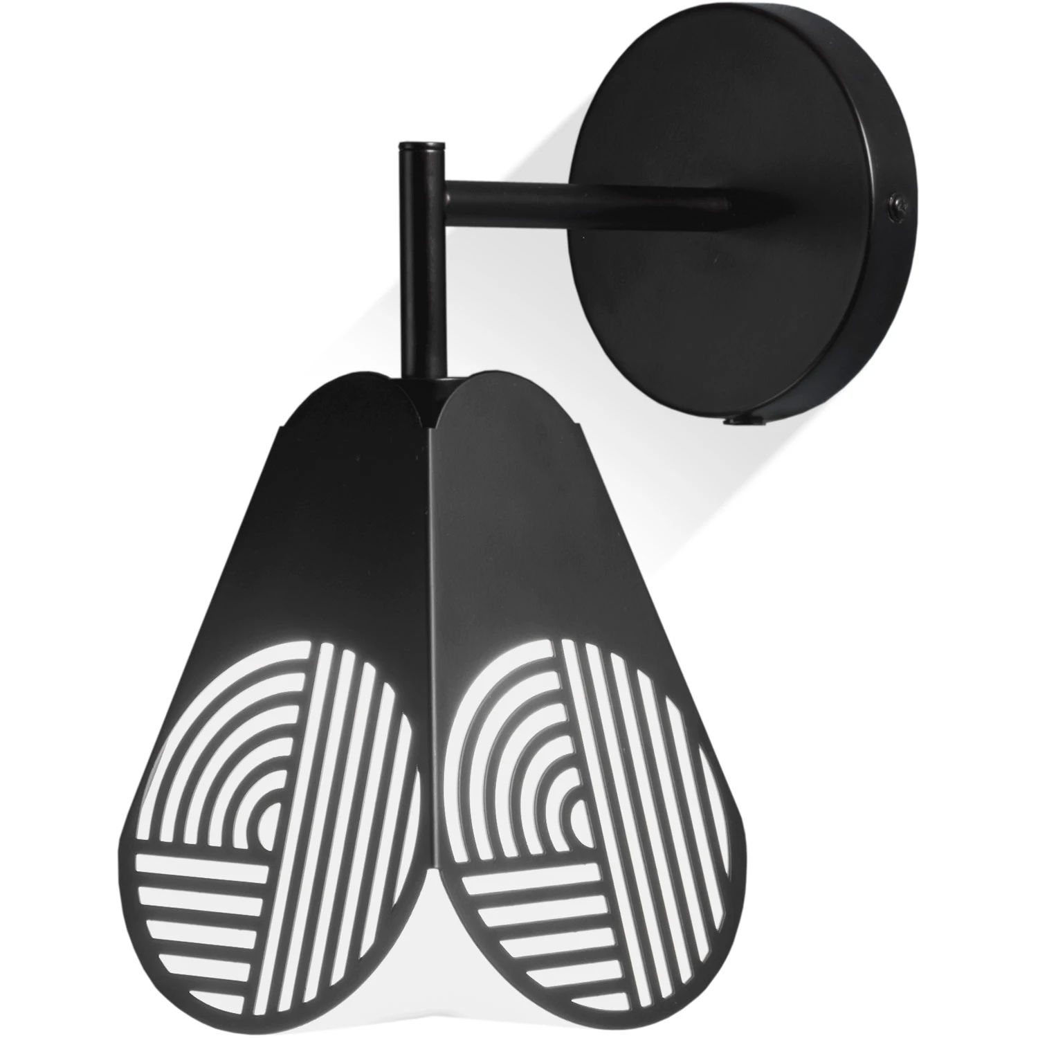 Oblure Notic Vägglampa - Vägglampor Stål Svart - BSNO4003