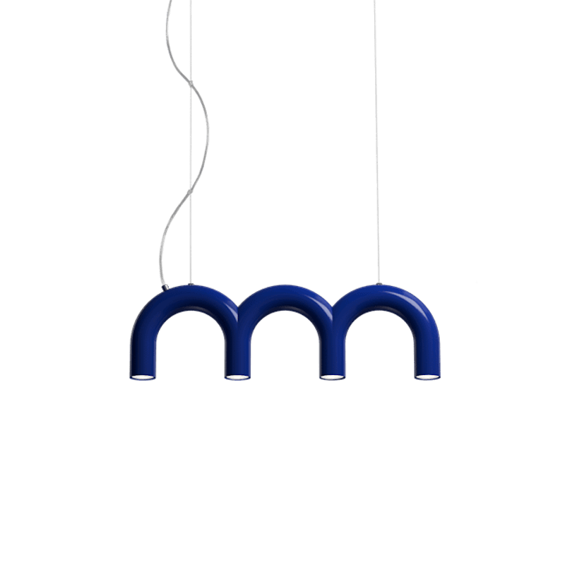 Oblure Arch Triplette Pendel Blå