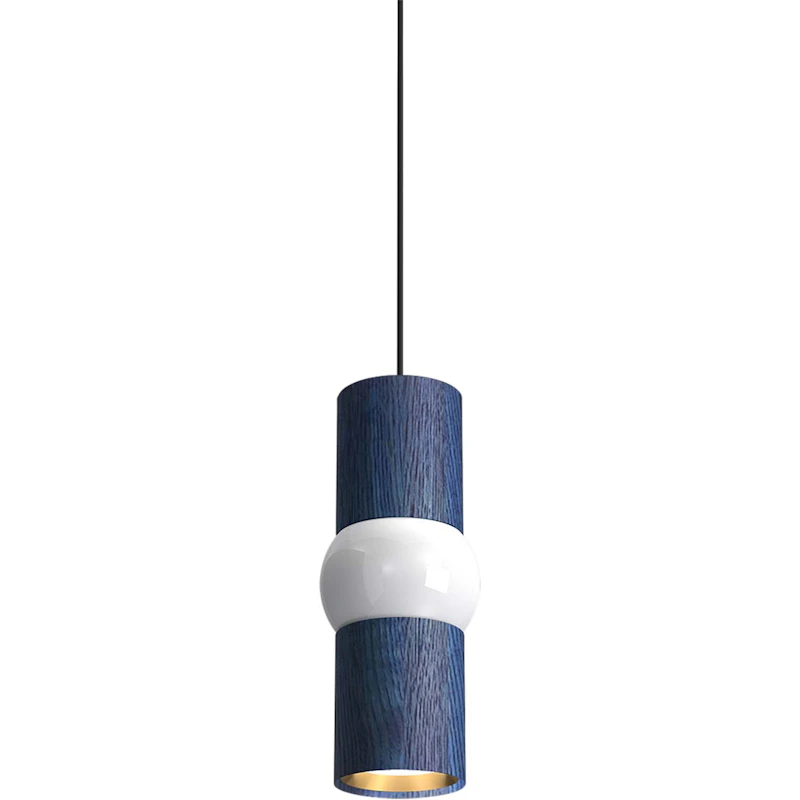 Lightbone Pendel Liten, Blå Ek