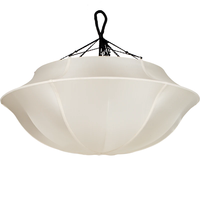 Indochina Lampskärm Umbrella, Raw White