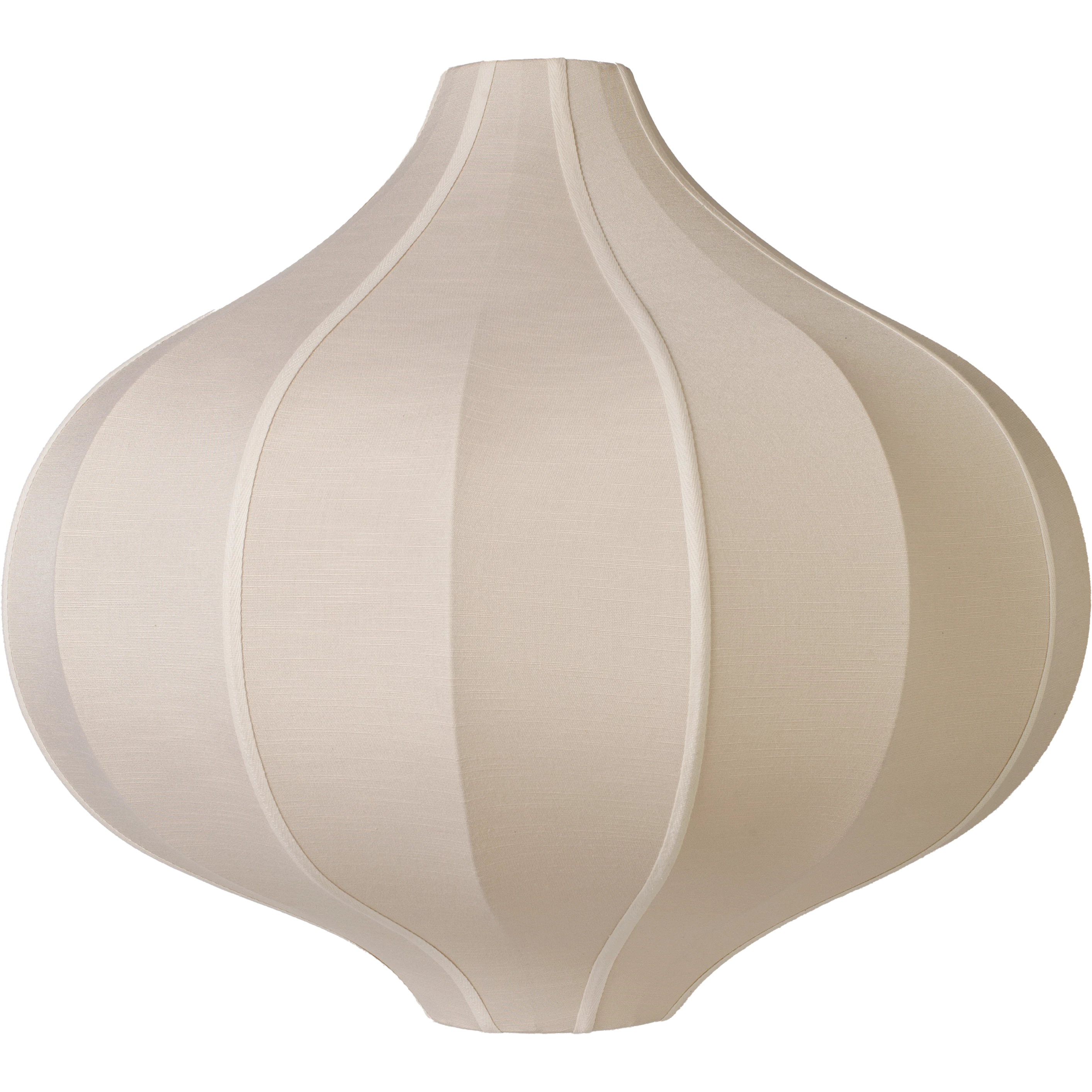 Oi Soi Oi Indochina Lampskärm Onion Stor Sand - Lampskärmar Silke / Siden Sand - BO4001