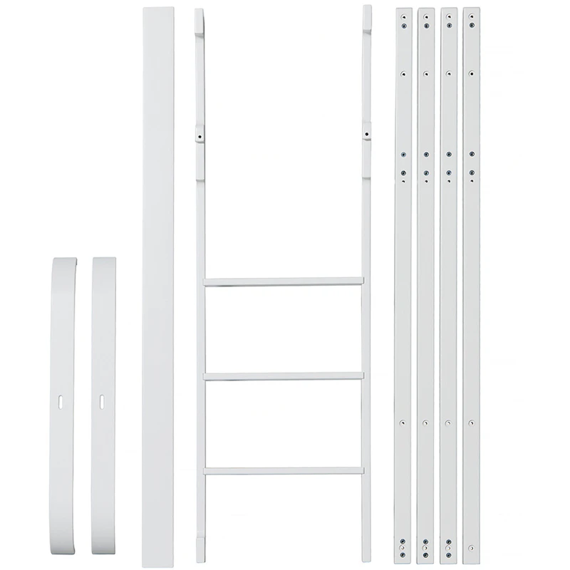 Wood Mini+ Basic till Låg Loftsäng, Vit