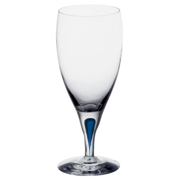 Orrefors Intermezzo Bl&aring; Vattenglas 47 Cl - Dricksglas Munbl&aring;st Glas Klar - 6257459