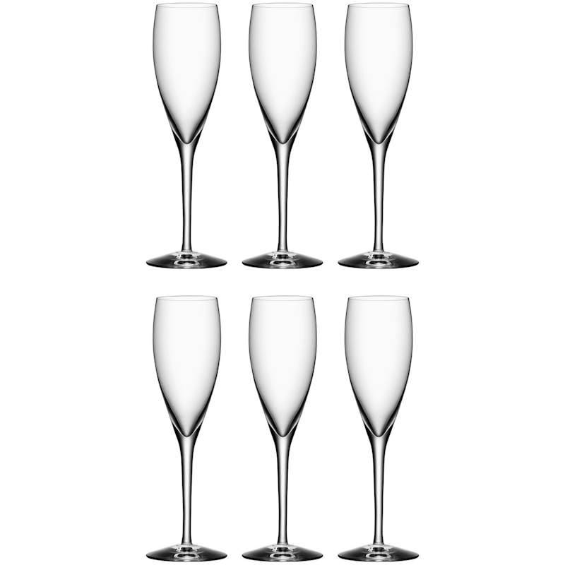 More Champagneglas 18 cl, 6-pack