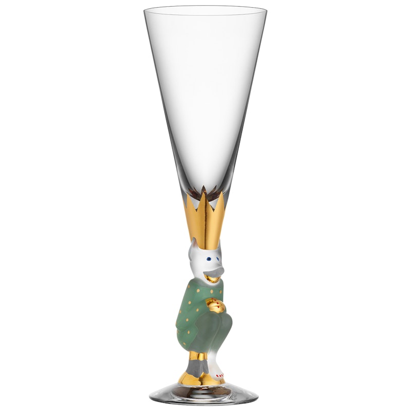 Nobel The Sparkling Devil Champagneglas 19 cl, Grön