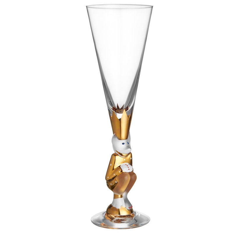 Nobel The Sparkling Devil Champagneglas 19 cl, Guld