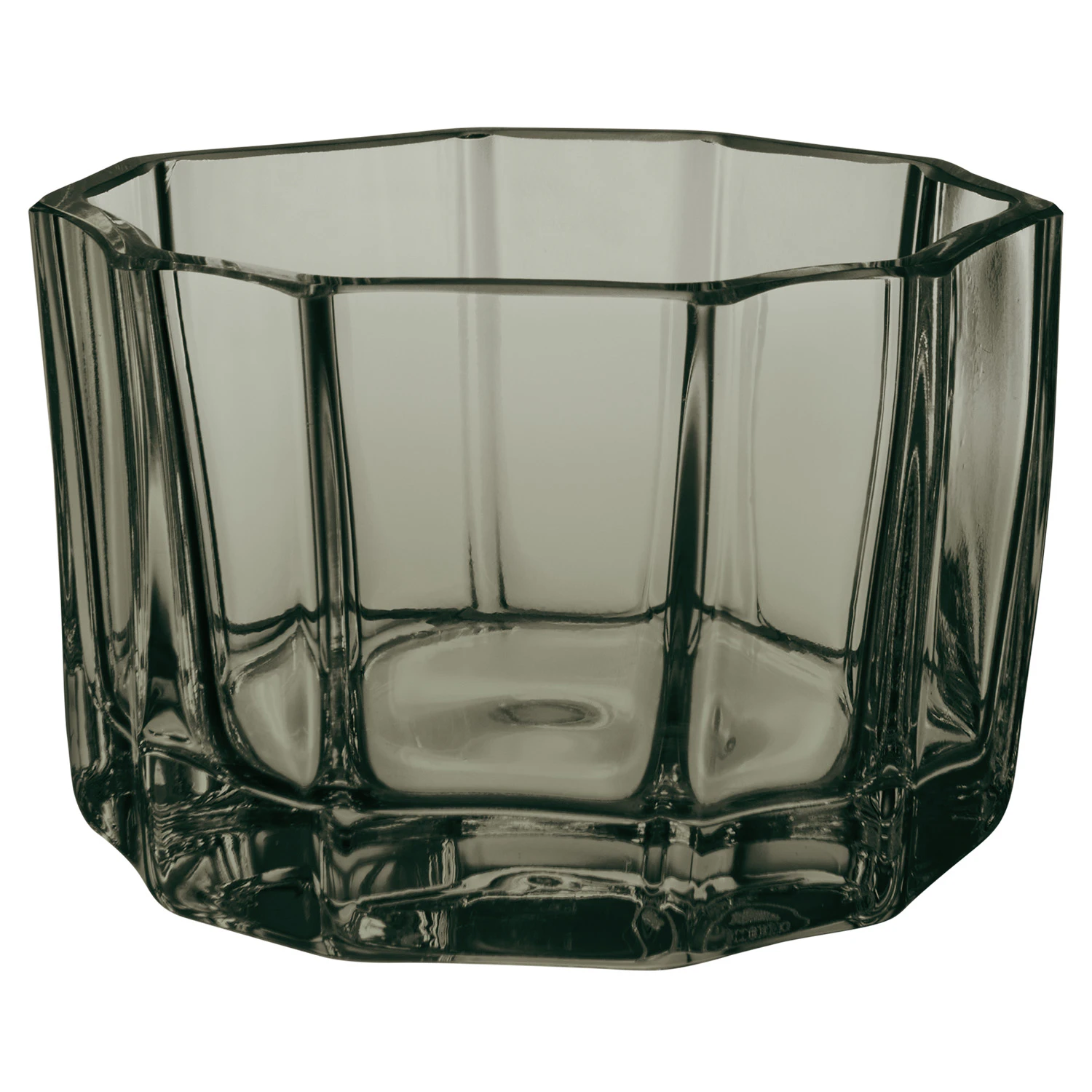 Orrefors Reed Ljuslykta 45 Mm Mossgr&ouml;n - Ljuslyktor Glas Mossgr&ouml;n - 6540621