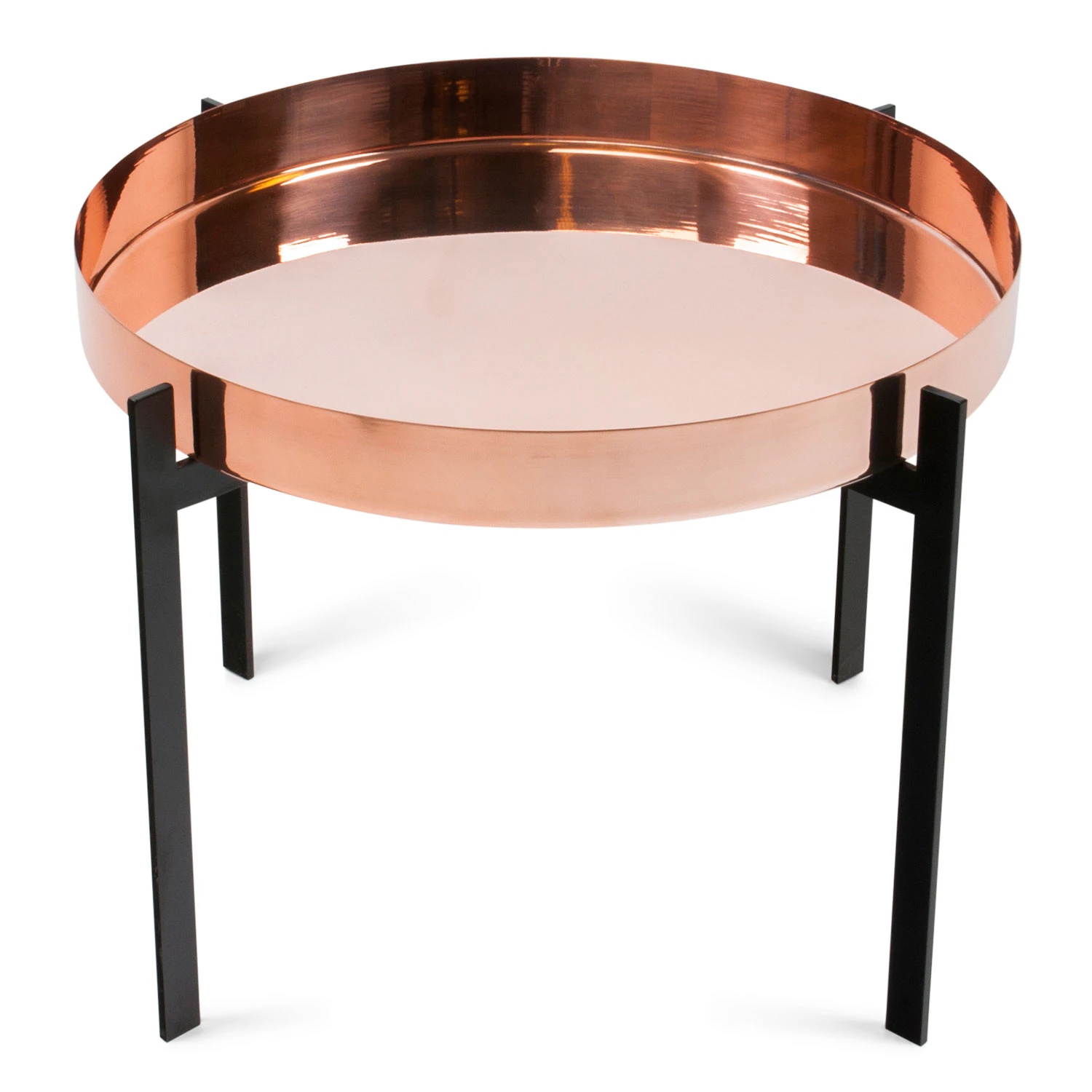 Ox Denmarq Single Deck Bord Svart Underrede - Soffbord Koppar - OX31102-62