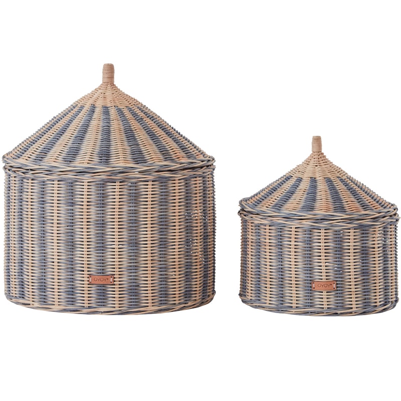 Circus Korgar 2 Delar, Blå