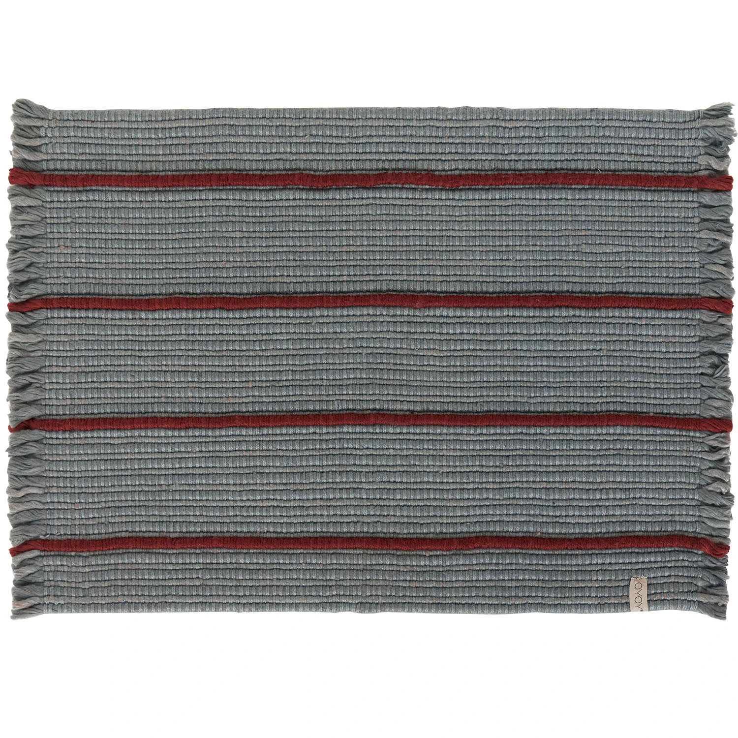 Oyoy Putki D&ouml;rrmatta 52x76 Cm Dusty Blue - D&ouml;rrmattor Polyester Dusty Blue - L300473