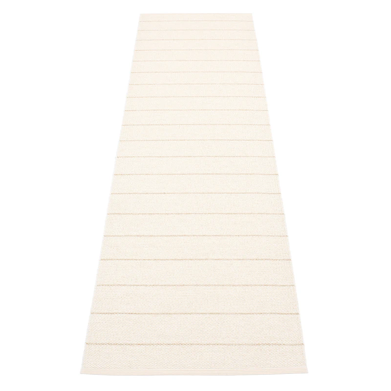 Carl Matta 70x270 cm, Vanilla/White