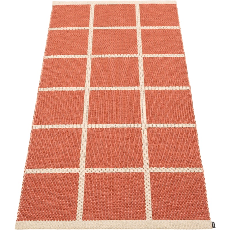 Criss Plastmatta Brick / Cream, 70x150 cm