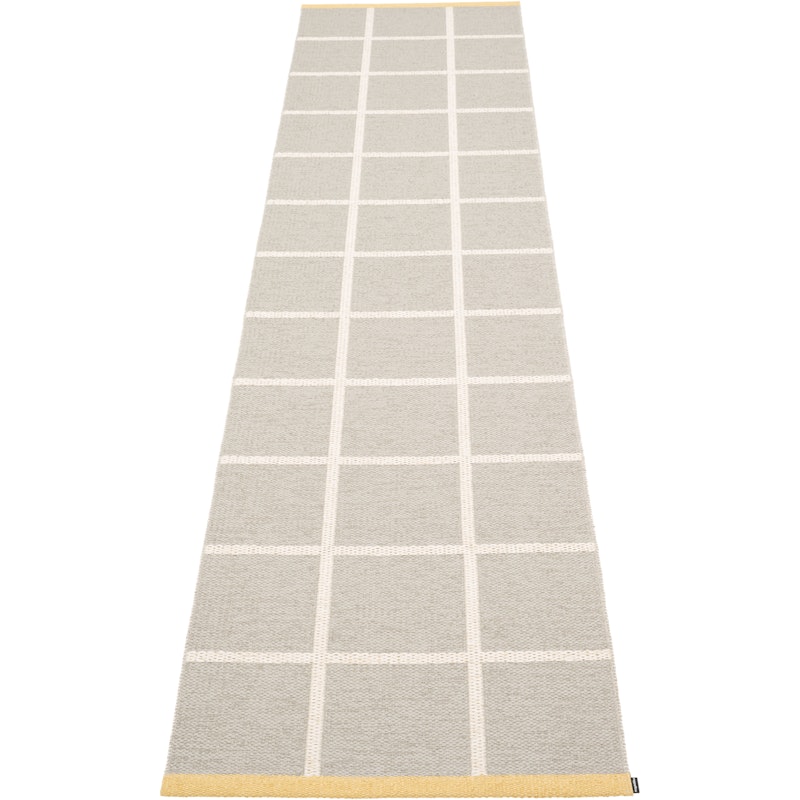 Criss Plastmatta Linen / Vanilla / Pale Yellow, 70x300 cm