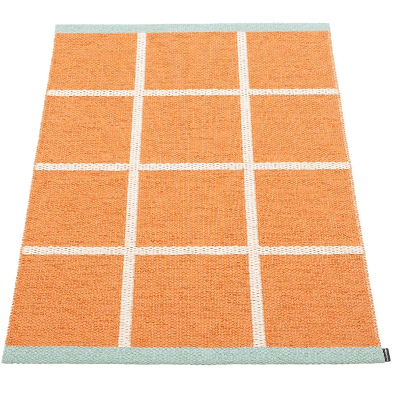 Criss Pop Plastmatta 70x100 cm, Pale Orange / Vanilla / Pale Turquoise