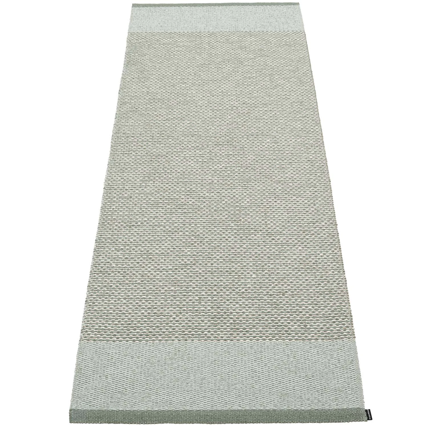 Pappelina Edit Matta Army / Sage / Stone Metallic 70x200 Cm - Plastmattor Polyester Salvia - ET1G720