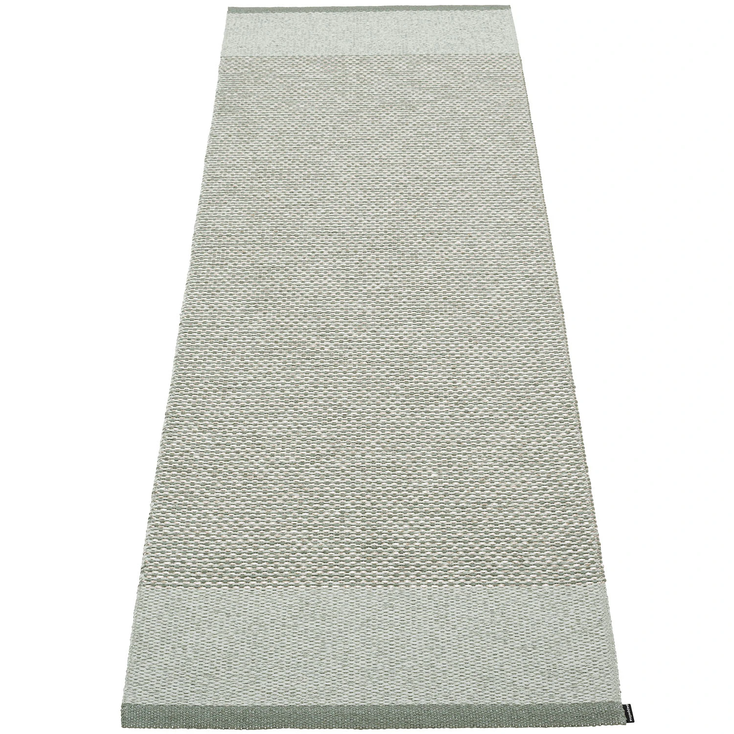 Pappelina Edit Matta Army / Sage / Stone Metallic 85x260 Cm - Plastmattor Polyester Salvia - ET1G826