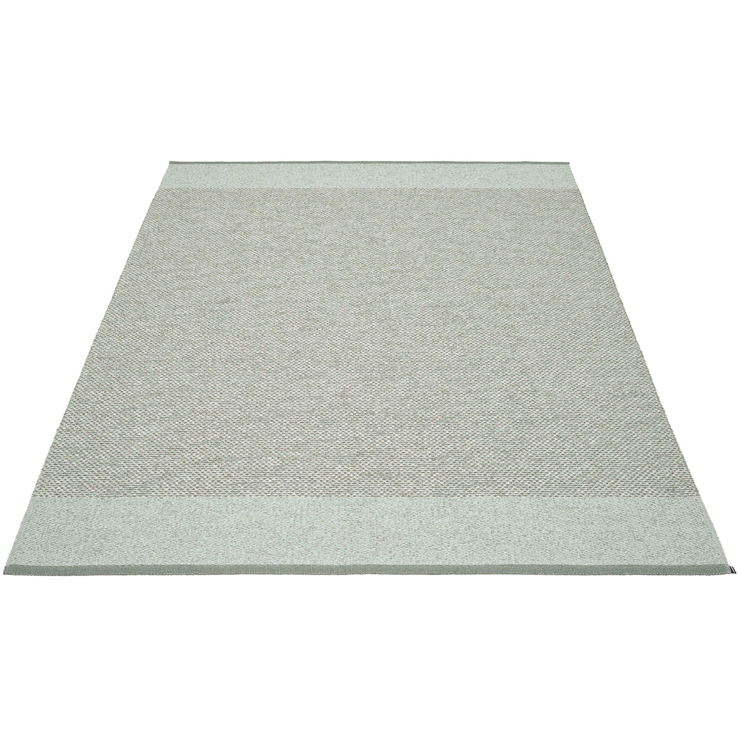 Pappelina Edit Matta Army / Sage / Stone Metallic 140x200 Cm - Plastmattor Polyester Salvia - ET1G420