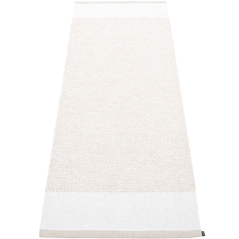 Edit Matta Fossil / White / White Metallic, 85x260 cm